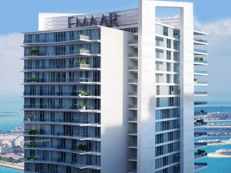 Beachgate apartments by address at Emaar Beachfront for sale